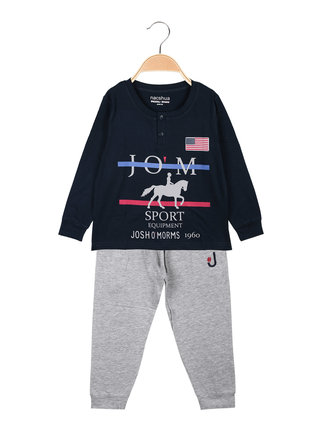 Pijama bebé largo algodón