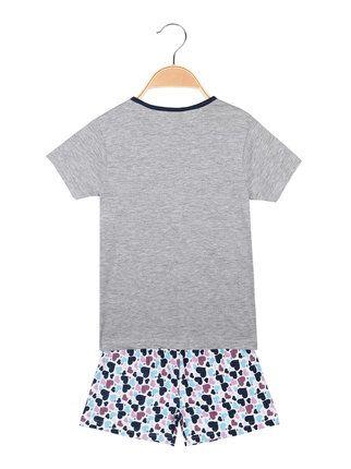 Pijama corto de algodón  Camiseta + shorts de corazones
