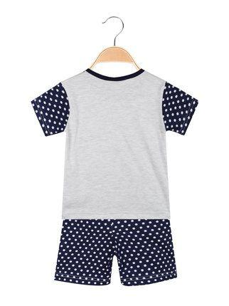 Pijama corto de algodón para bebé niña