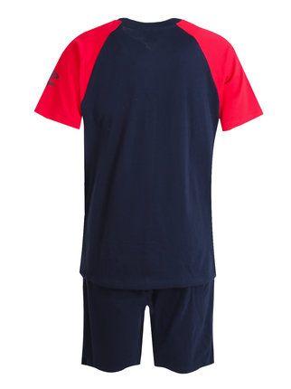Pijama corto de algodón para hombre