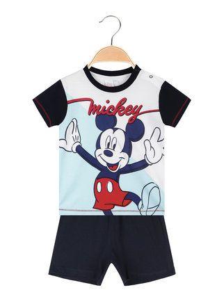 Pijama corto de mickey mouse para recién nacido