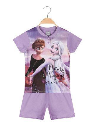 Pijama corto niña Anna And Elsa