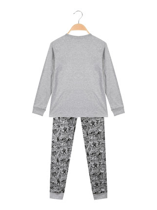 Pijama de bebé de algodón cálido