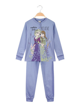 Pijama de felpa de algodón para niñas
