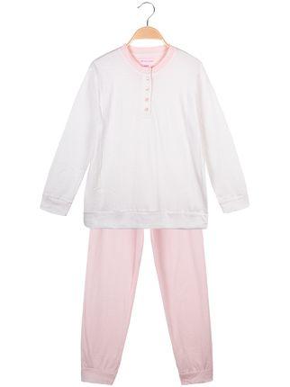Pijama de lunares de algodón
