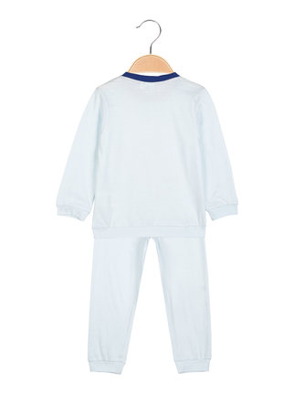 Pijama largo bebé en algodón