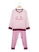 Pijama largo de algodón con diseños