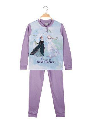 Pijama largo de algodón niña Frozen de Disney