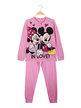 Pijama largo de algodón niña Minnie