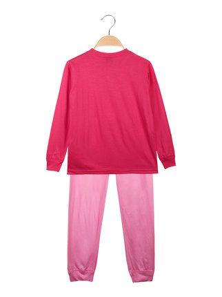 Pijama largo de algodón para niña Elsa y Anna