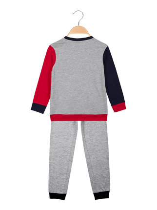 Pijama largo de algodón para niño