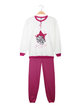 Pijama largo de lana para niñas