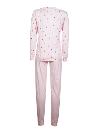 Pijama largo de mujer en algodón