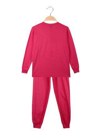 Pijama largo para niña Anna y Elsa