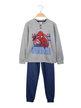 Pijama largo Spider Man de algodón polar