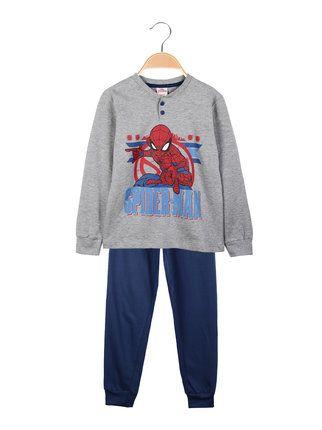 Pijama largo Spider Man de algodón polar