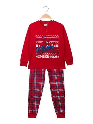 Pijama navideño de algodón calentito para niño