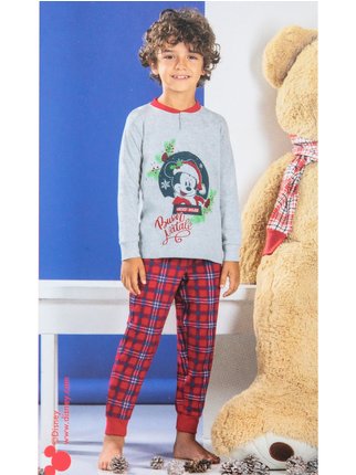 Pijama navideño de niño en cálido algodón