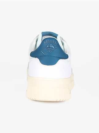PINA COLADA  Sporty leather sneakers for men