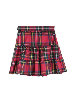 Plaid skirt for girls