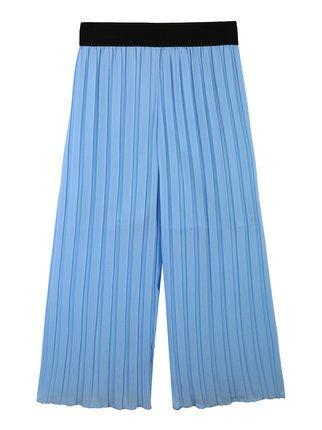 Pleated trousers for girls