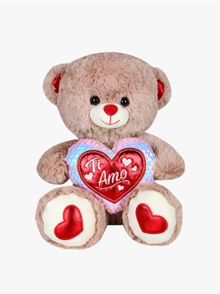 Plush Valentine's Day with heart "I LOVE YOU"
