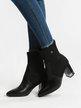 Pointed sock ankle boots