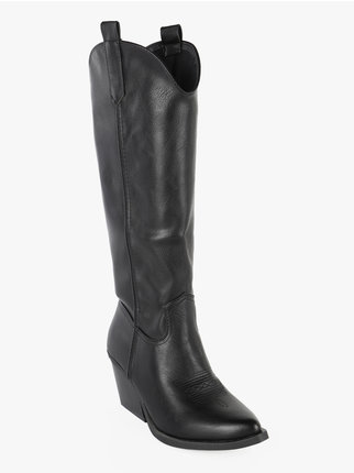 Pointed Texan boots for women