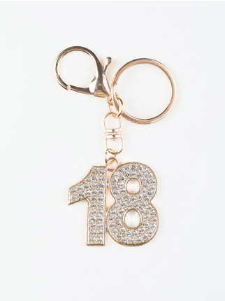 Porte-clés numéro 18