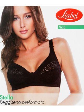 Preformed STAR bra with lace