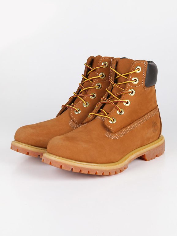 Premium 6 inch brown women's boots
