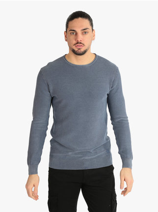 Pull col rond homme léger