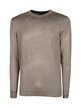 Pull col rond homme uni