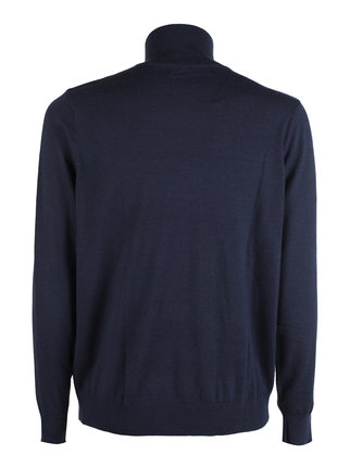 Pull demi-zip homme grandes tailles