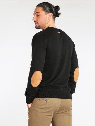 Pull homme avec patchs
