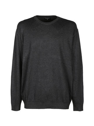 Pull ras du cou grande taille homme