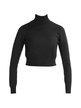 Pullover donna dolcevita cropped