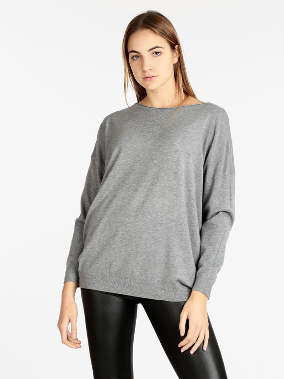 Pullover donna oversize