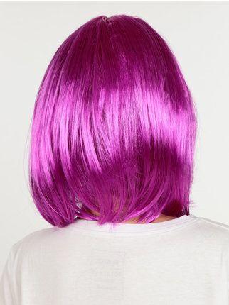 Purple woman wig
