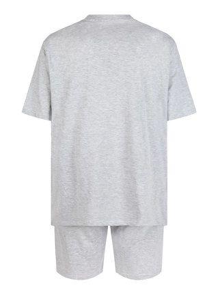 Pyjama court en coton pour homme