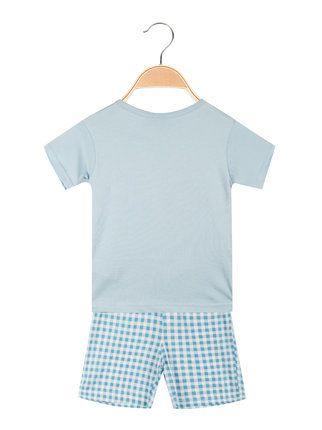 Pyjama court nouveau-né en coton