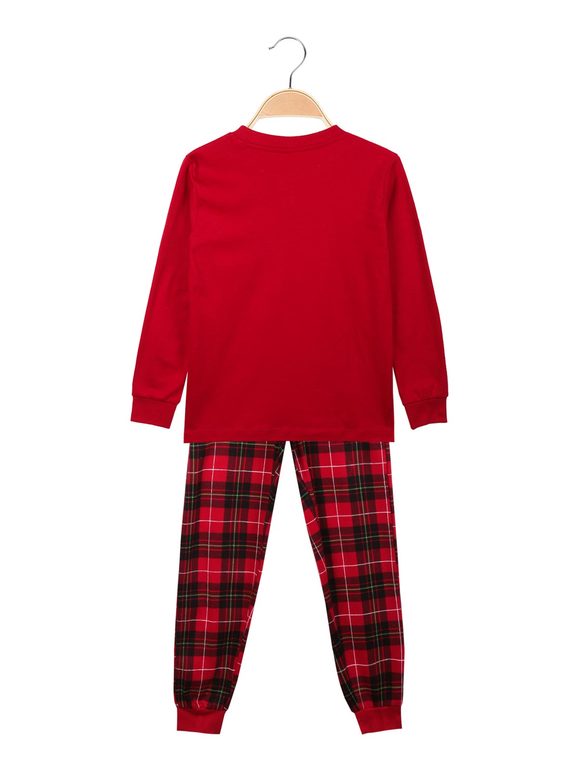 Pyjama de Noël chaud en coton pour garçon