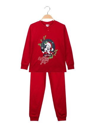 Pyjama de Noël garçon en coton chaud
