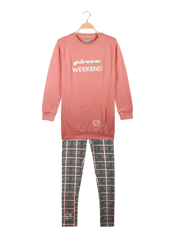 Pyjama fille en coton chaud