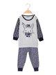 Pyjama long bébé fille 2 pièces en coton