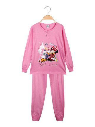 Pyjama long en coton Minnie et Daisy Duck