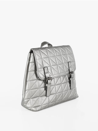 Quilted backpack
