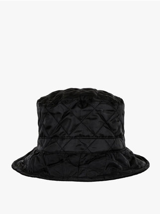 Quilted rain hat