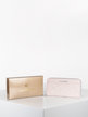 Quilted rectangular women's wallet