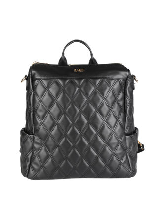 Quilted women's backpack